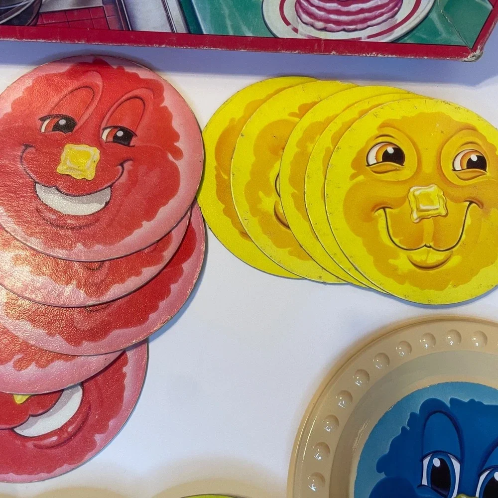 Flippin' Flapjacks Game Vintage Parker Brothers Pancake Stacking Memory Matching